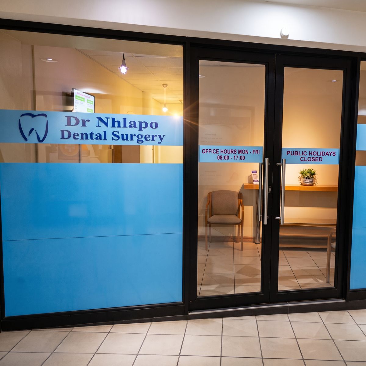 Dr Nhlapo Clinic Entrance